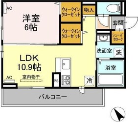 シャルマン上吉野の物件間取画像